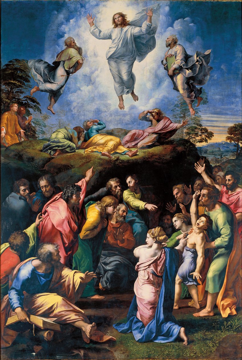 Die Verklärung, ca. 1519-20 von Raphael
