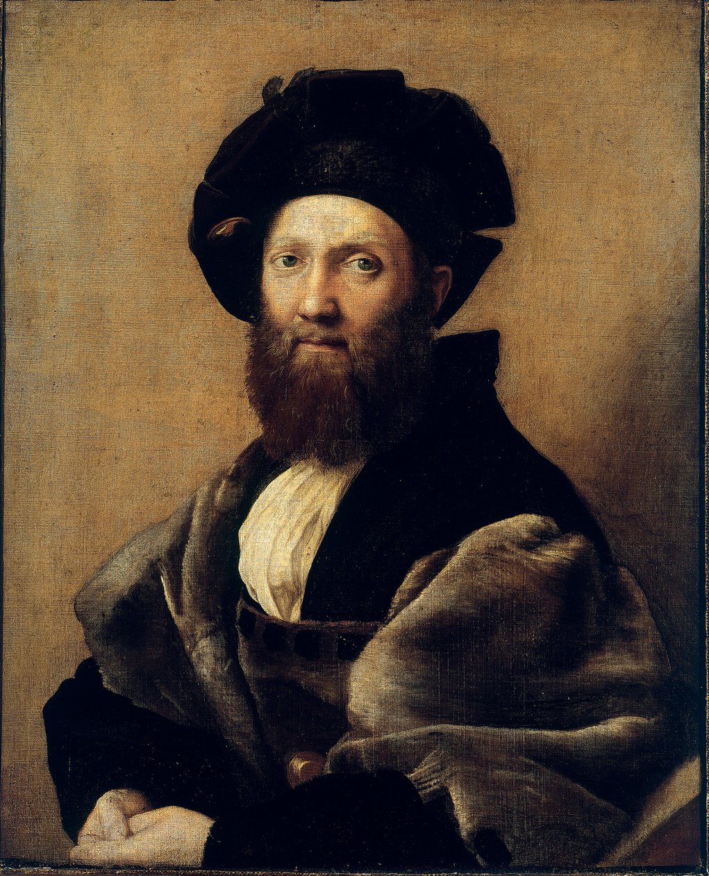 Porträt von Baldassare Castiglione von Raphael
