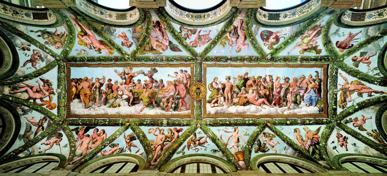 Loggia di Amore e Psiche, Villa Farnesina, 1517-1518 von Raphael