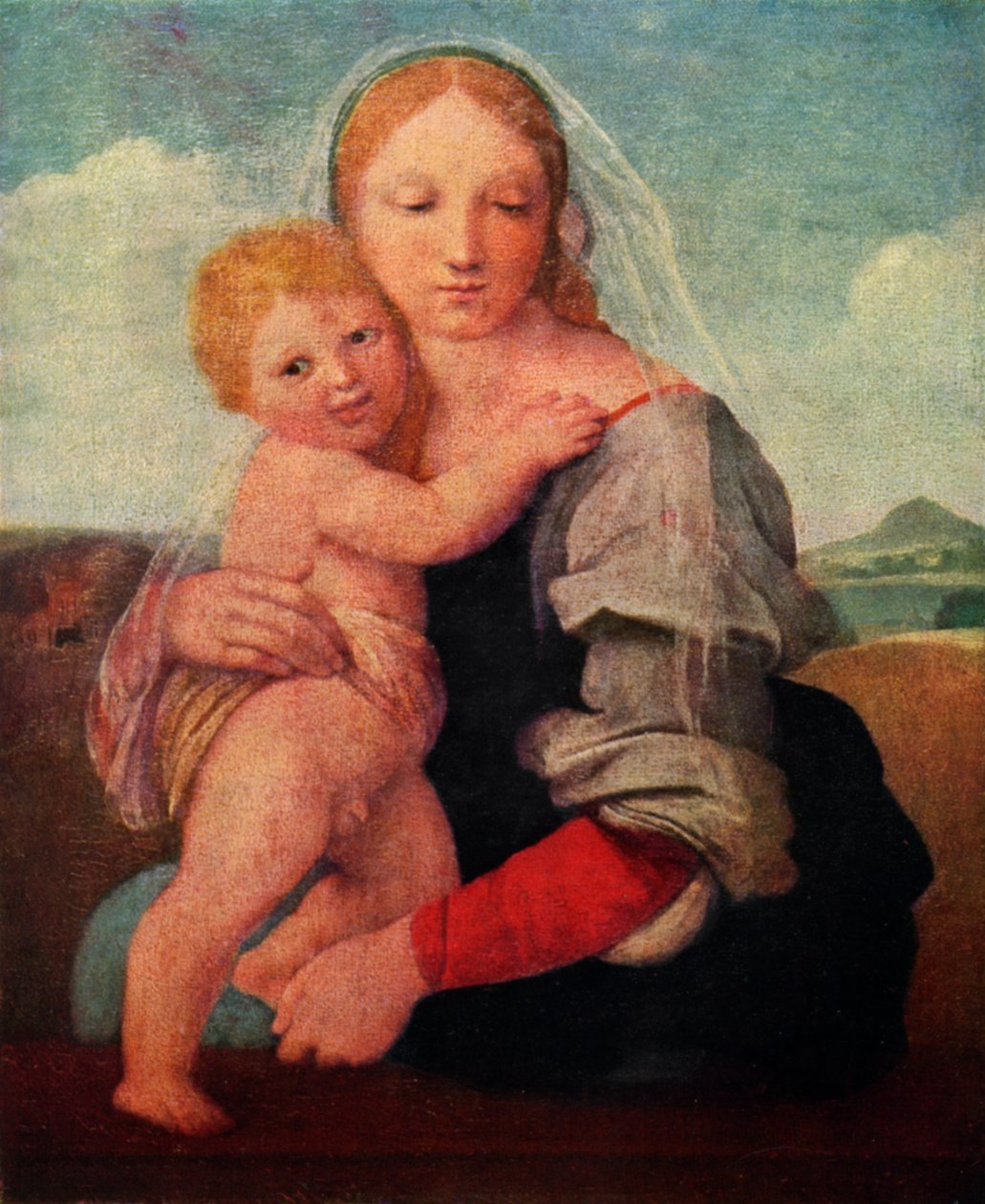 Die Mackintosh Madonna, um 1510-1512, 1929 von Raffaello Sanzio Raphael