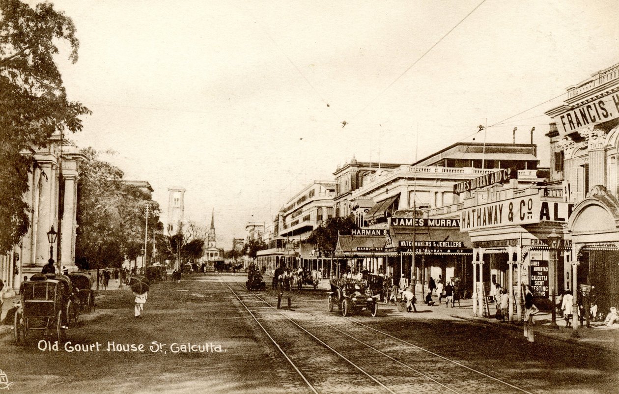 Altes Gerichtsgebäude St. Kalkutta, ca. 1900-20 von Raphael Tuck and Sons