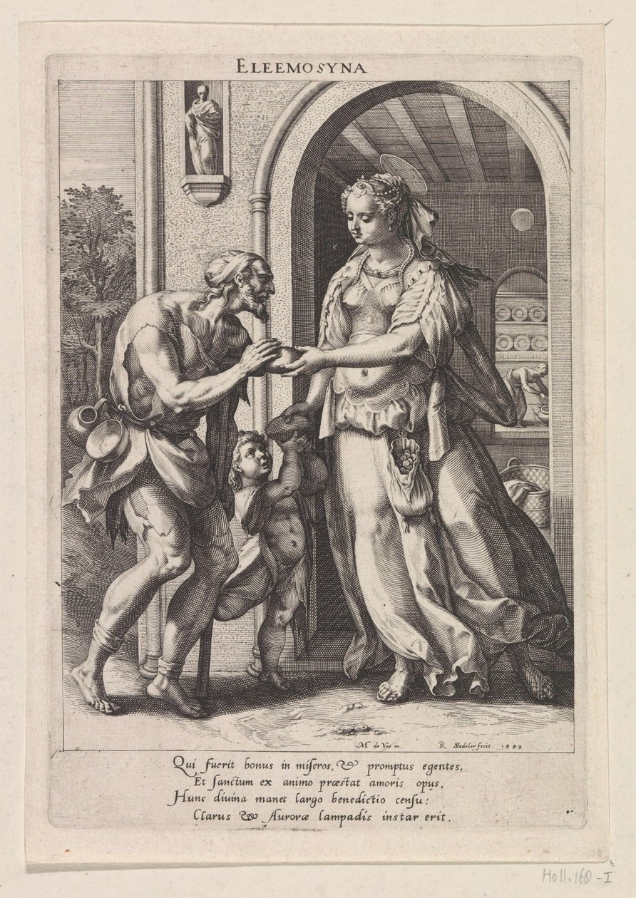Nächstenliebe von Raphaël Sadeler (I)