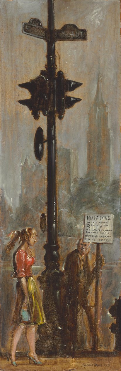 Broadway und 14. Straße von Reginald Marsh