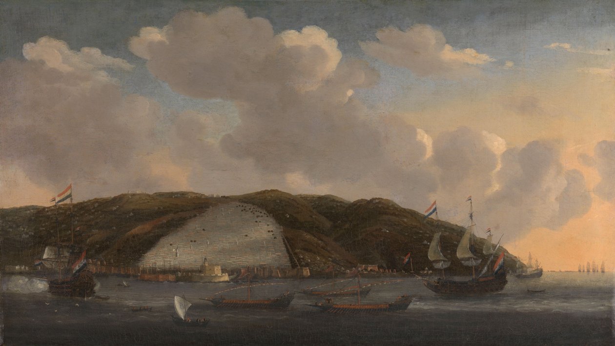 Ansicht von Algier von Reinier Nooms