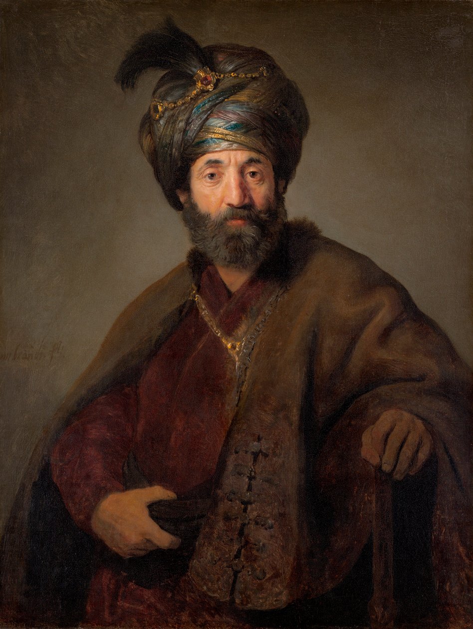 Mann in orientalischer Tracht von Rembrandt van Rijn