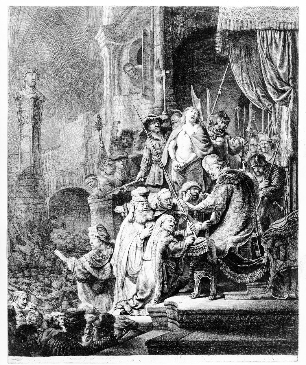 Das Urteil Christi von Rembrandt van Rijn