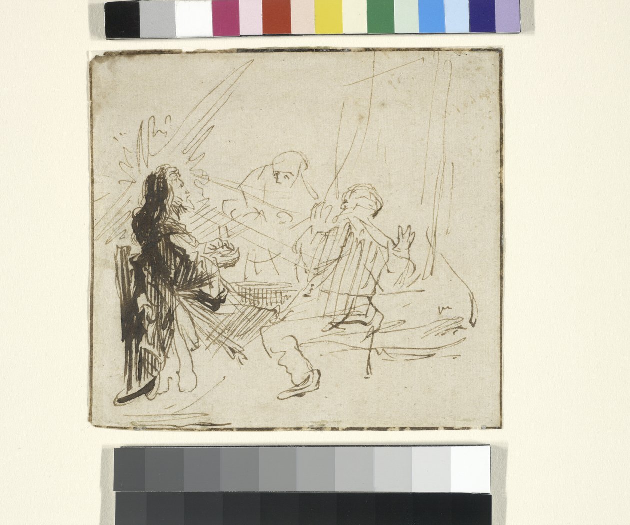 Abendmahl in Emmaus, ca. 1630-33 von Rembrandt Harmensz. van Rijn (school of)