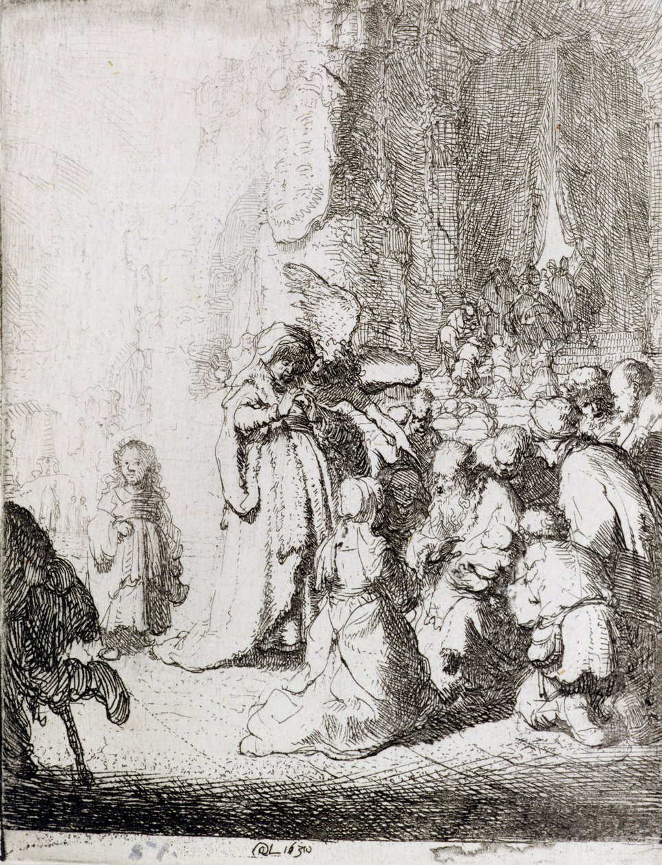 Darstellung im Tempel von Rembrandt van Rijn