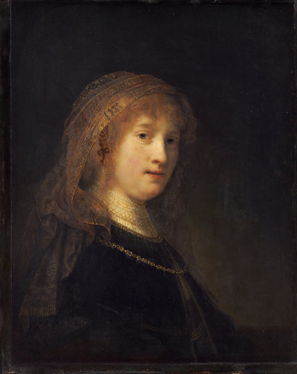 Saskia van Uylenburgh, ca. 1634-1640 von Rembrandt van Rijn