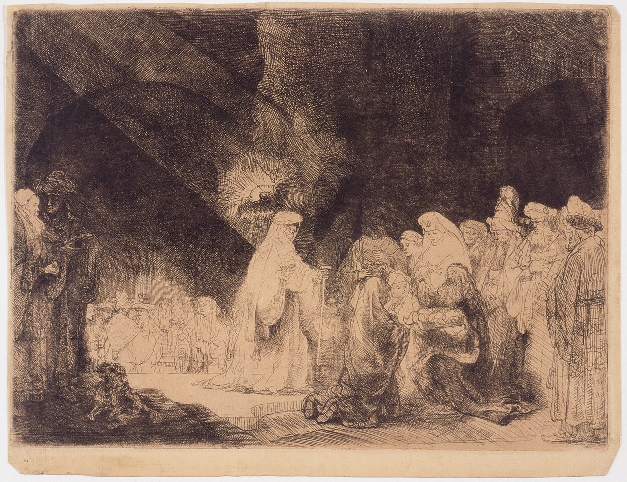 Die Darstellung im Tempel, um 1639 von Rembrandt Harmensz. van Rijn
