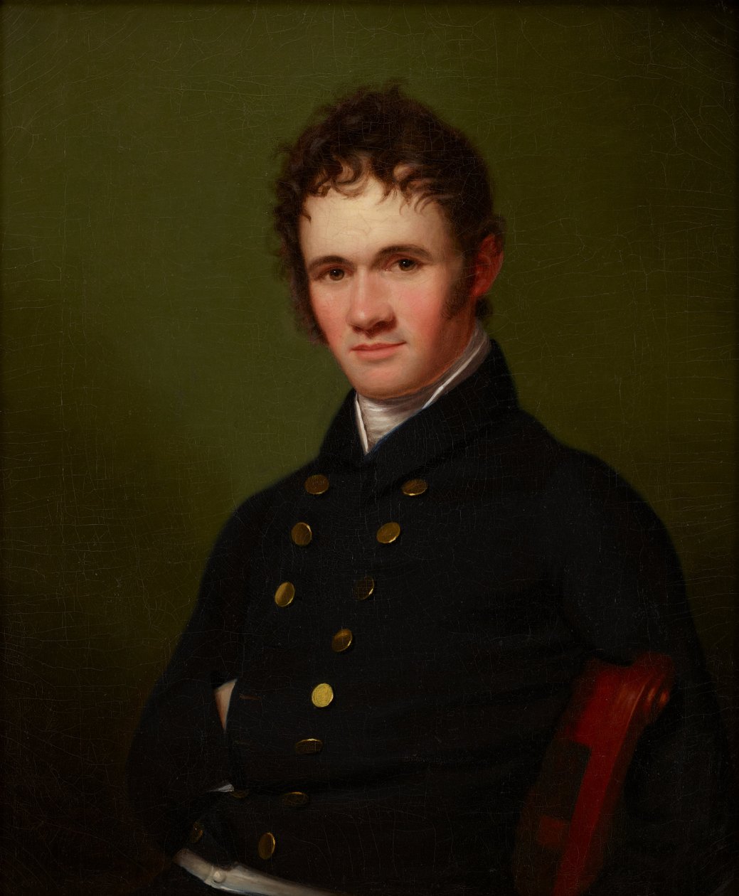 Porträt von Kommandant Lewis Warrington von Rembrandt Peale