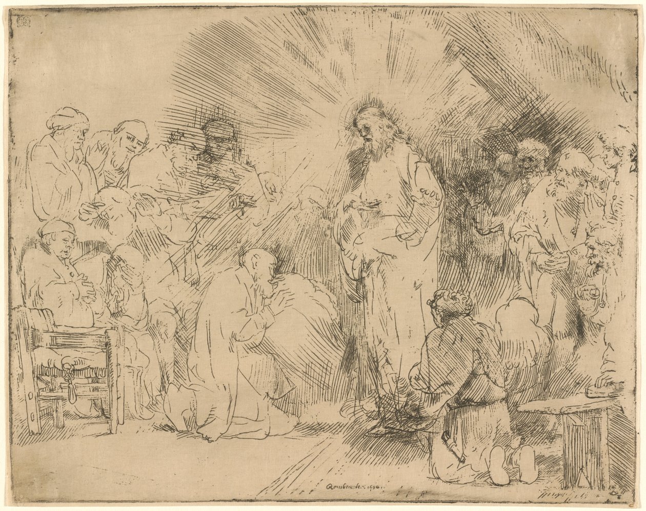 Christus erscheint den Aposteln von Rembrandt van Rijn