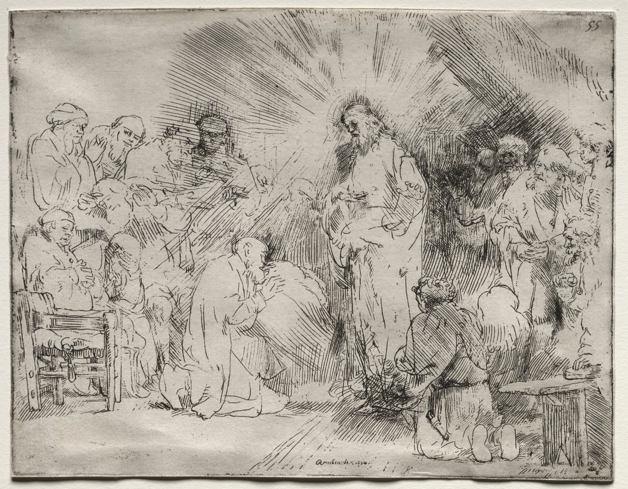 Christus erscheint den Aposteln von Rembrandt van Rijn