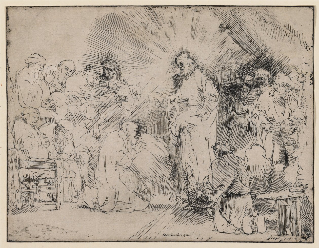 Christus erscheint den Aposteln von Rembrandt van Rijn