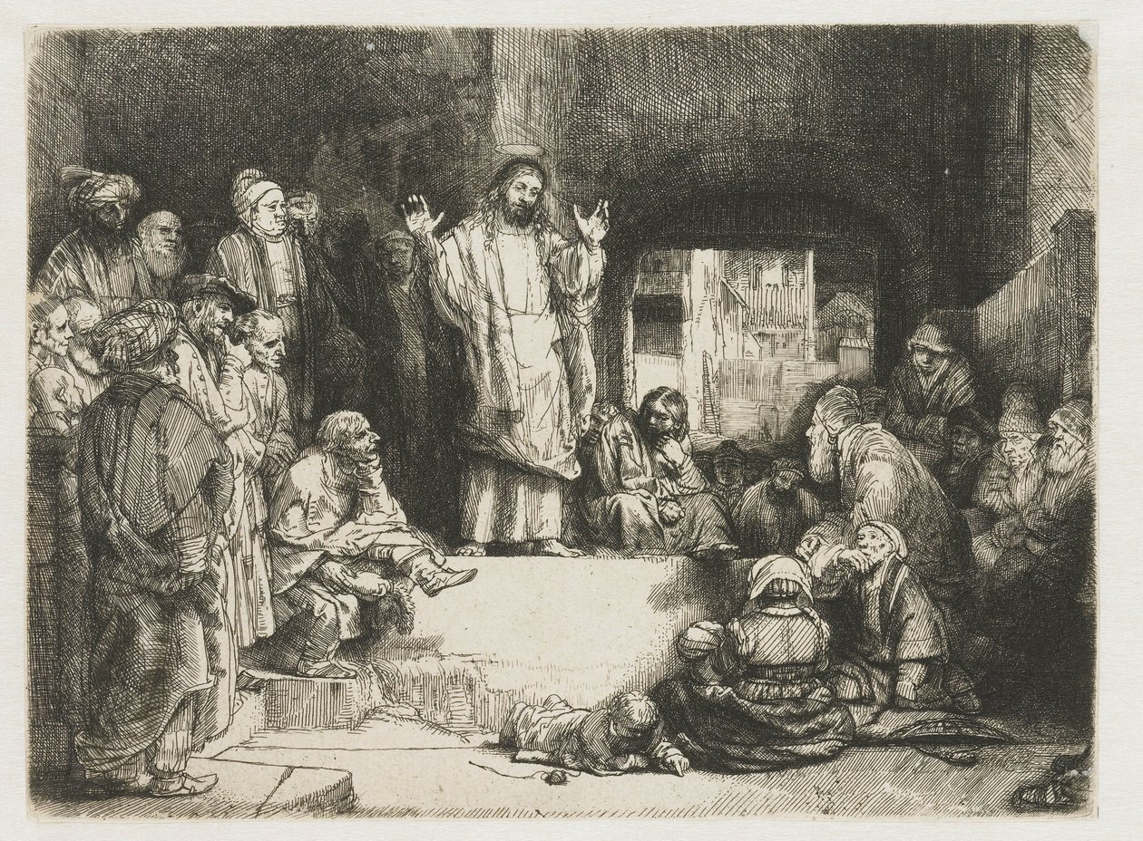 Christus predigt (