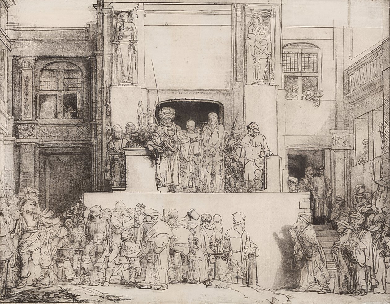 Christus dem Volke vorgestellt von Rembrandt van Rijn
