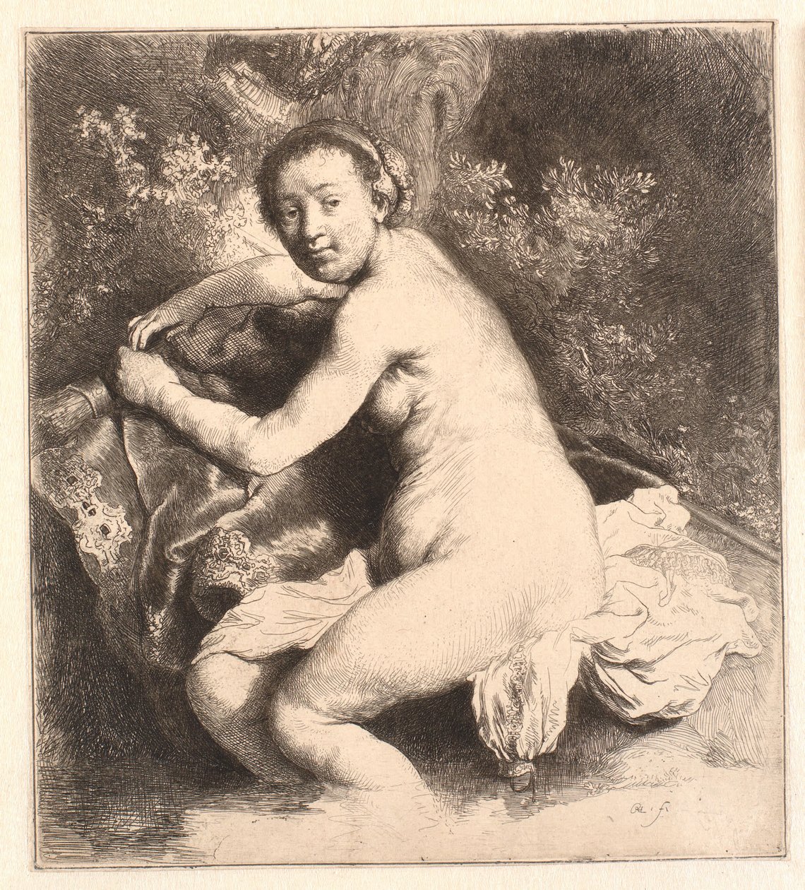 Diana im Bade von Rembrandt van Rijn