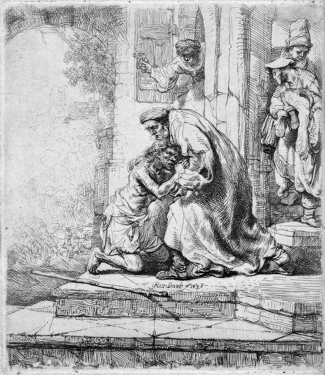 Die Heimkehr des verlorenen Sohnes von Rembrandt van Rijn