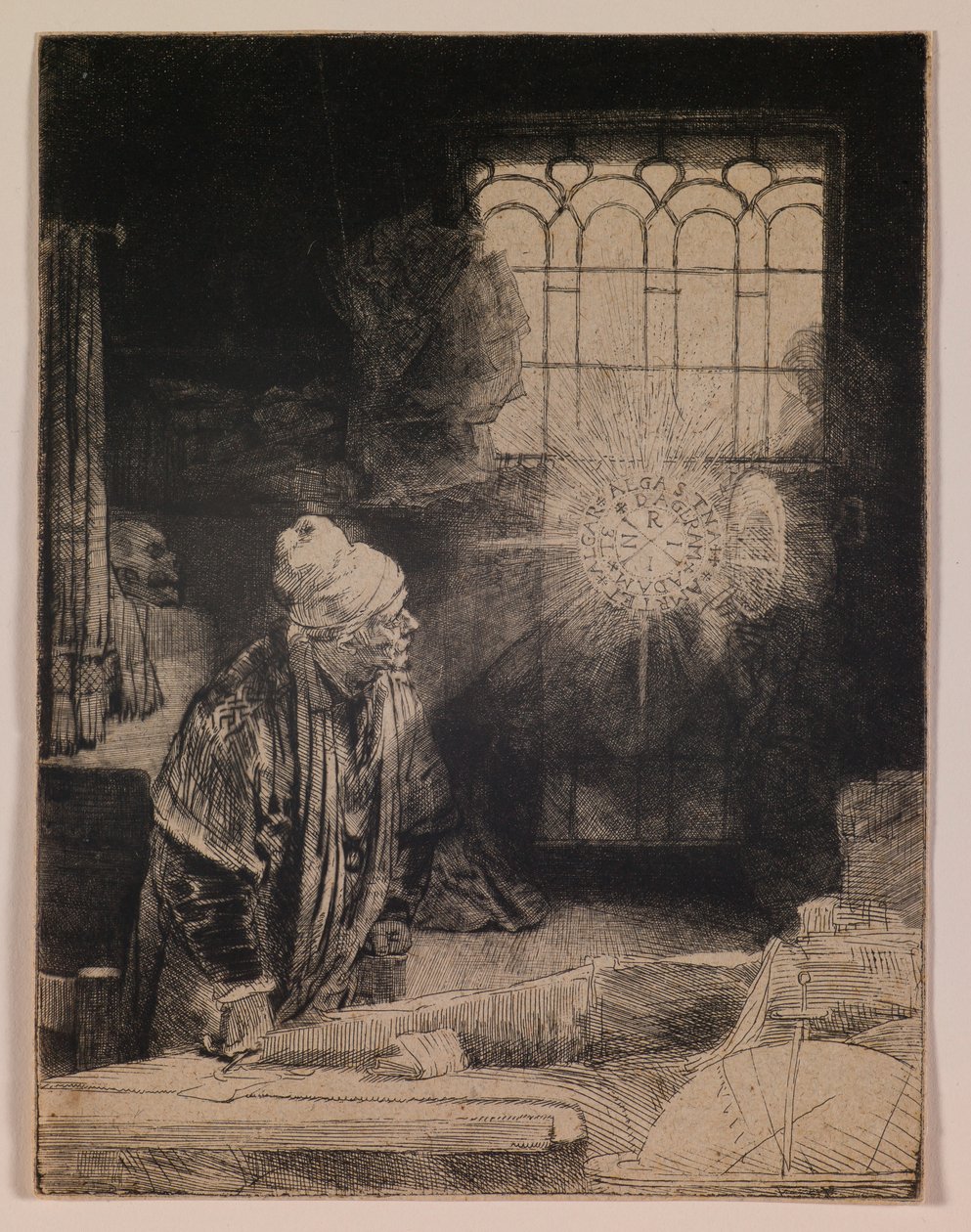 Faust (Der Gelehrte in seinem Studierzimmer) von Rembrandt van Rijn