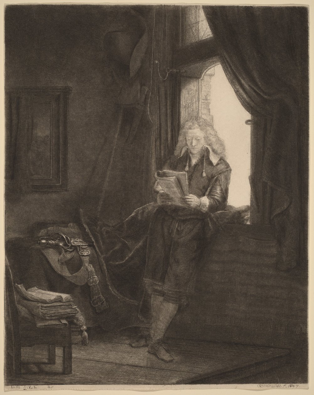 Jan Six von Rembrandt van Rijn