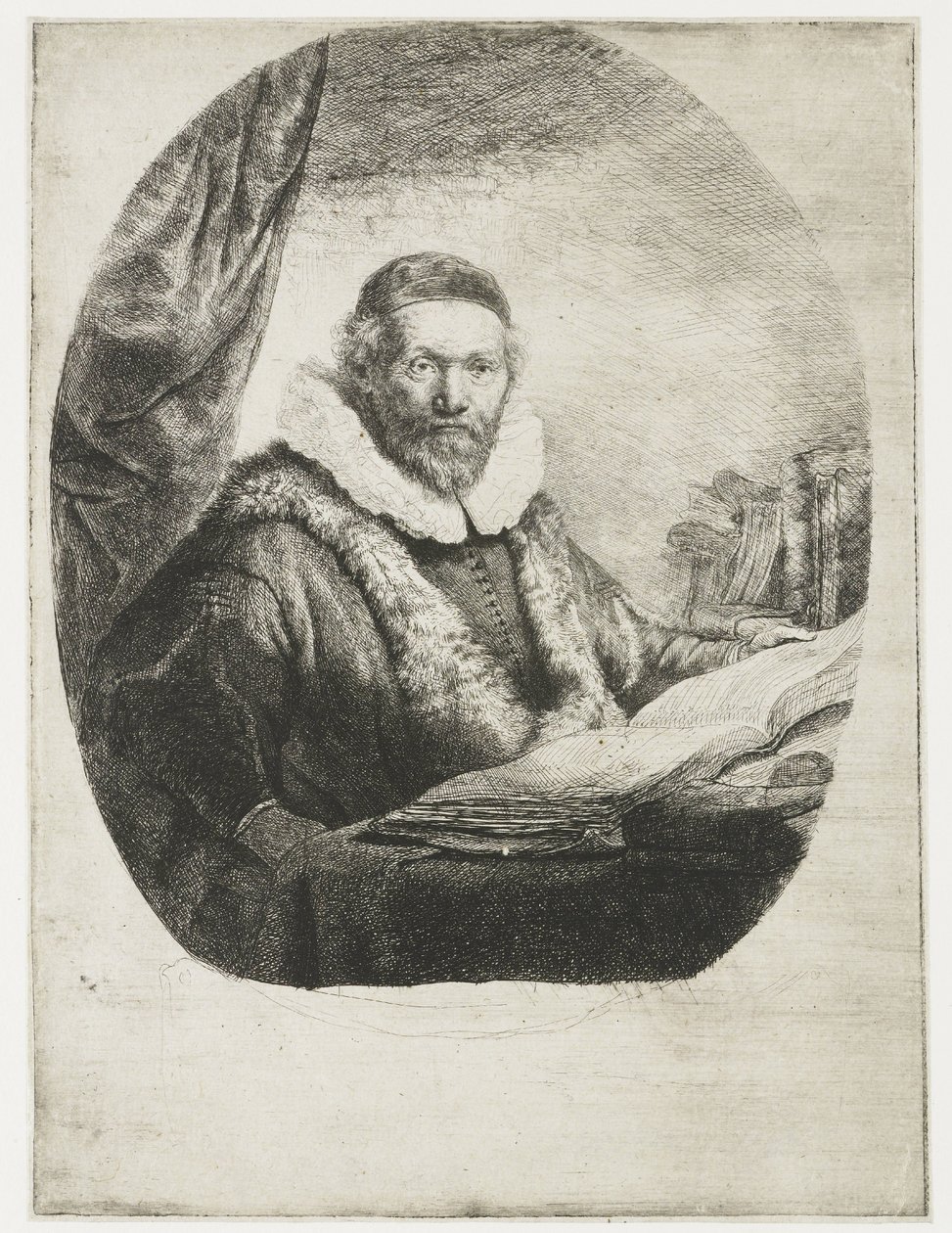 Johannes Wtenbogaert von Rembrandt van Rijn