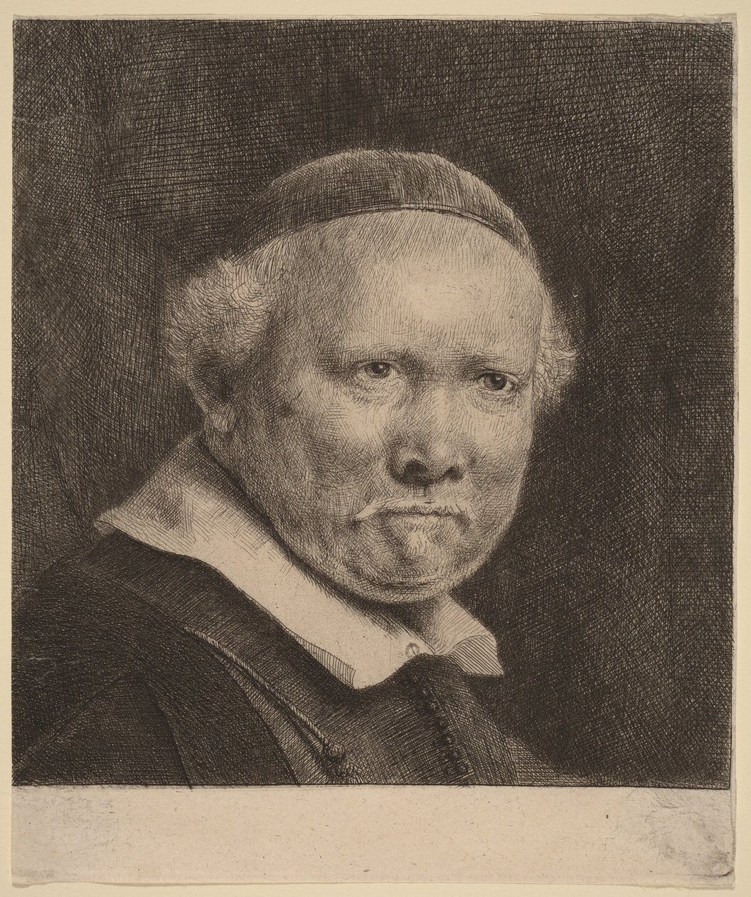Lieven Willemsz van Coppenol: die größere Platte von Rembrandt van Rijn