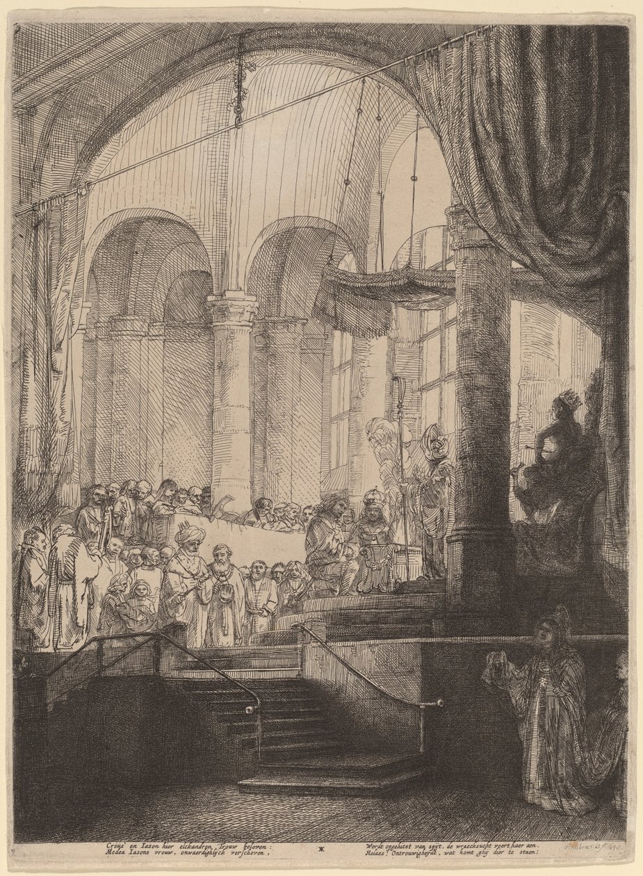 Medea oder die Hochzeit von Jason und Kreusa von Rembrandt van Rijn