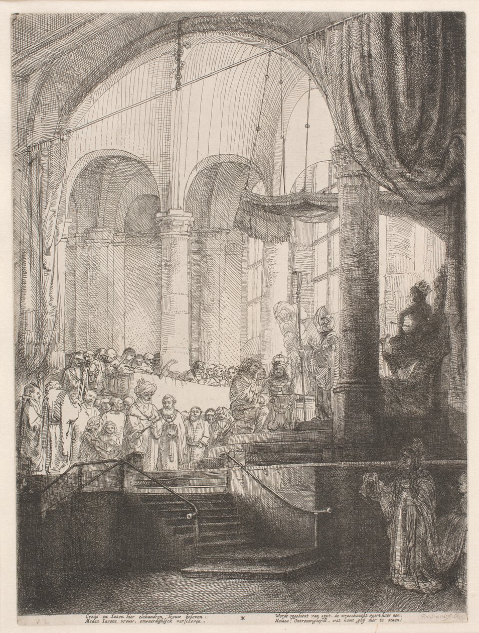 Medea: oder die Hochzeit von Jason und Kreusa von Rembrandt van Rijn