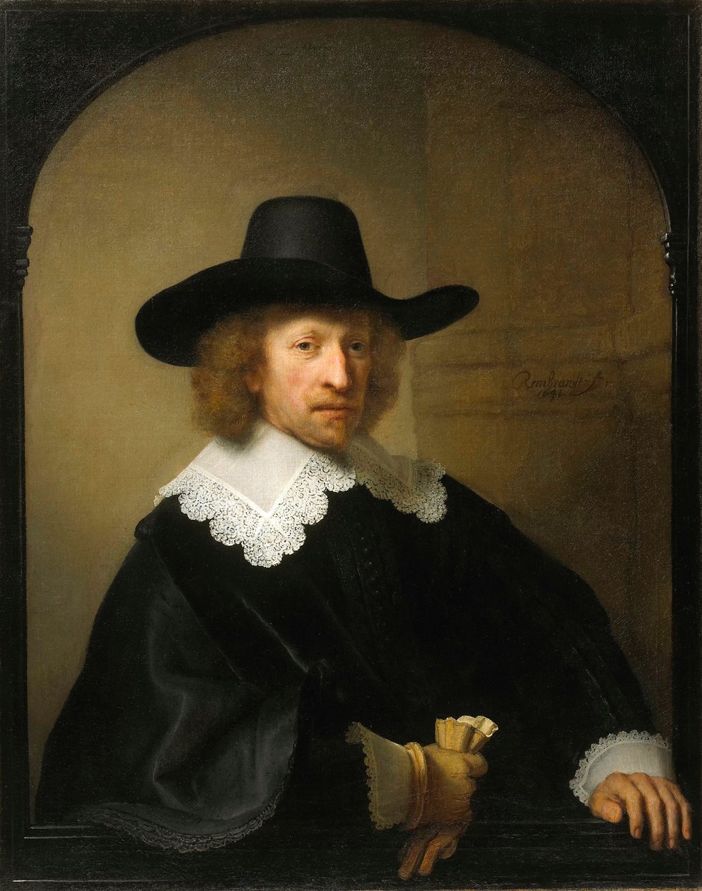 Porträt von Nicolaes van Bambeeck, 1641 von Rembrandt van Rijn