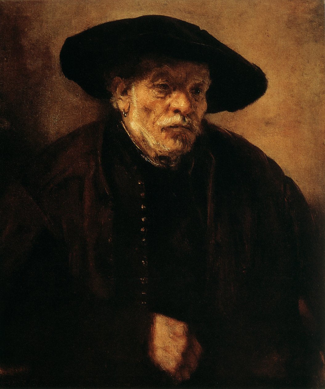 Porträt von Rembrandts Bruder, Andrien van Rijn von Rembrandt van Rijn