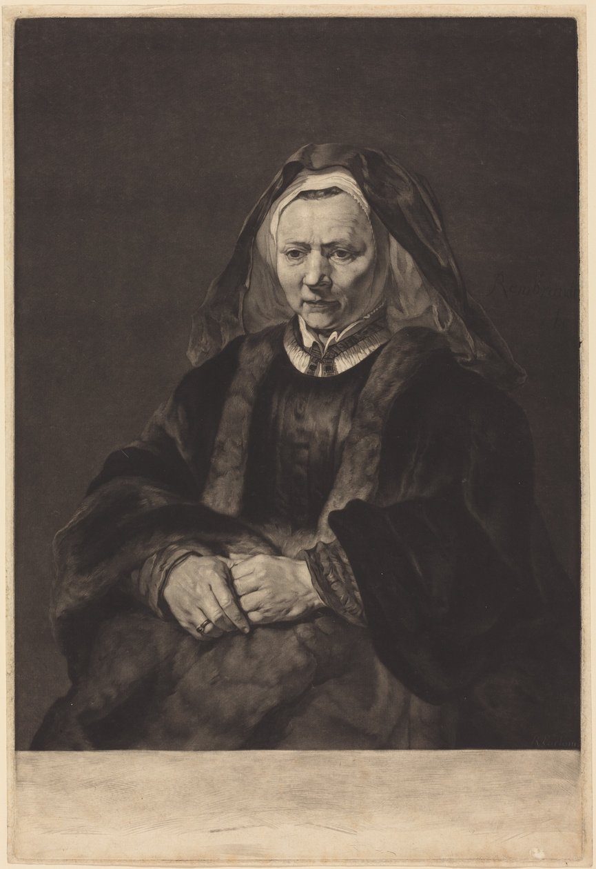 Rembrandts Frau von Rembrandt van Rijn