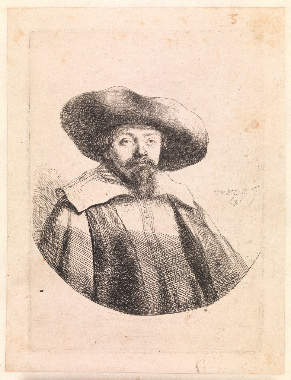 Samuel Manasseh Ben Israel, jüdischer Autor von Rembrandt van Rijn