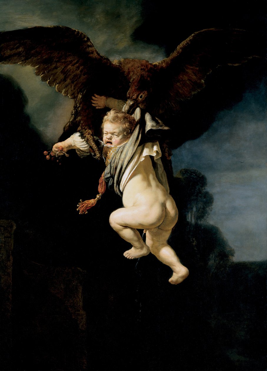 Die Entführung des Ganymed, 1635 von Rembrandt van Rijn