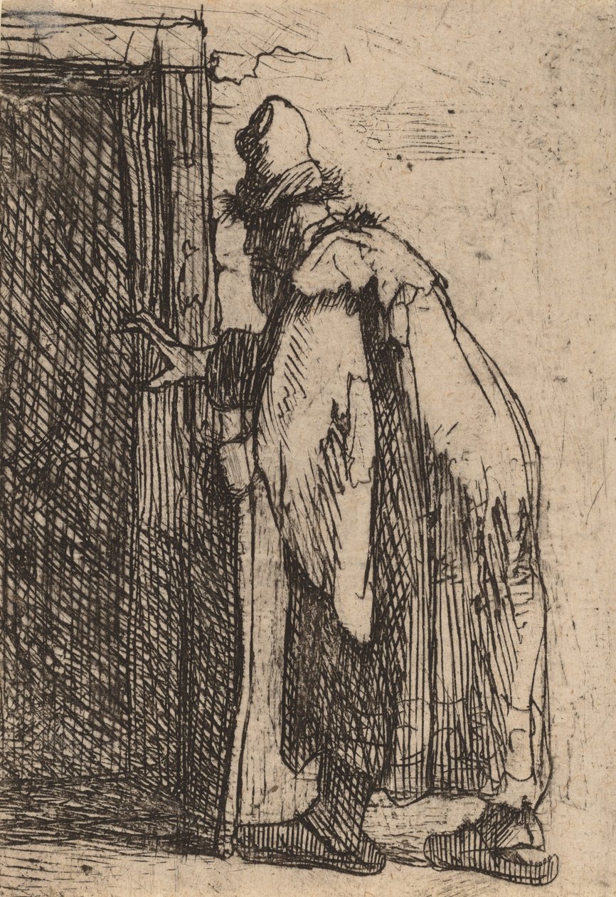 Die Blindheit des Tobit: eine Skizze, ca. 1629 von Rembrandt van Rijn