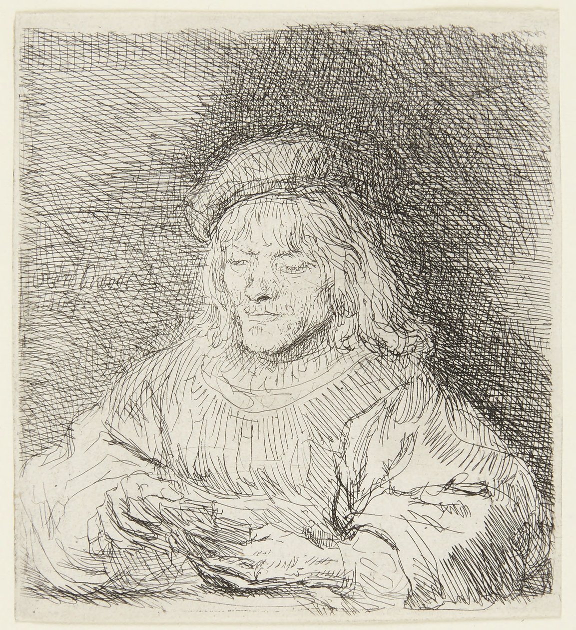 Der Kartenspieler von Rembrandt van Rijn