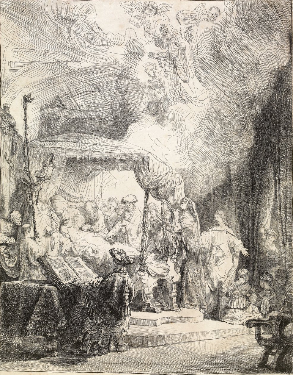 Der Tod der Jungfrau, 1639 von Rembrandt van Rijn