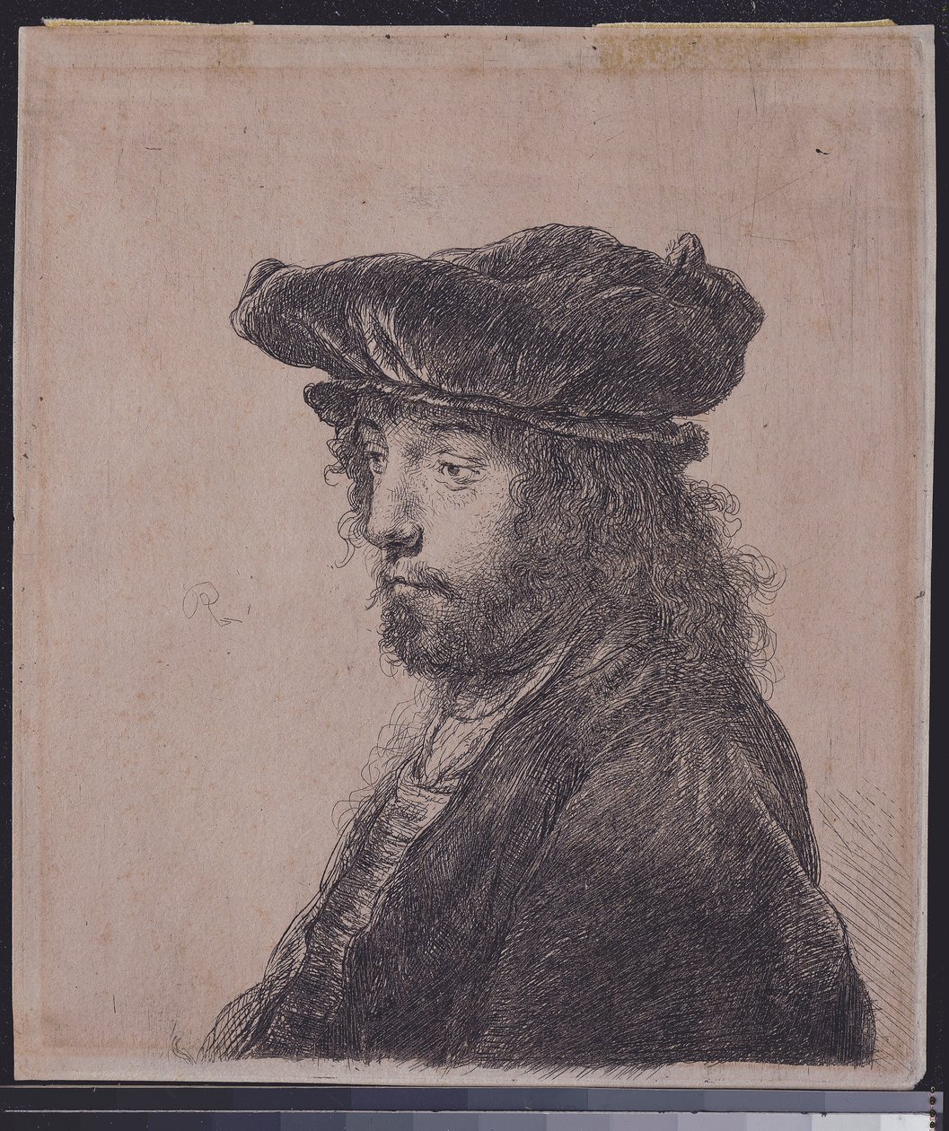 Der vierte orientalische Kopf, um 1635 von Rembrandt van Rijn