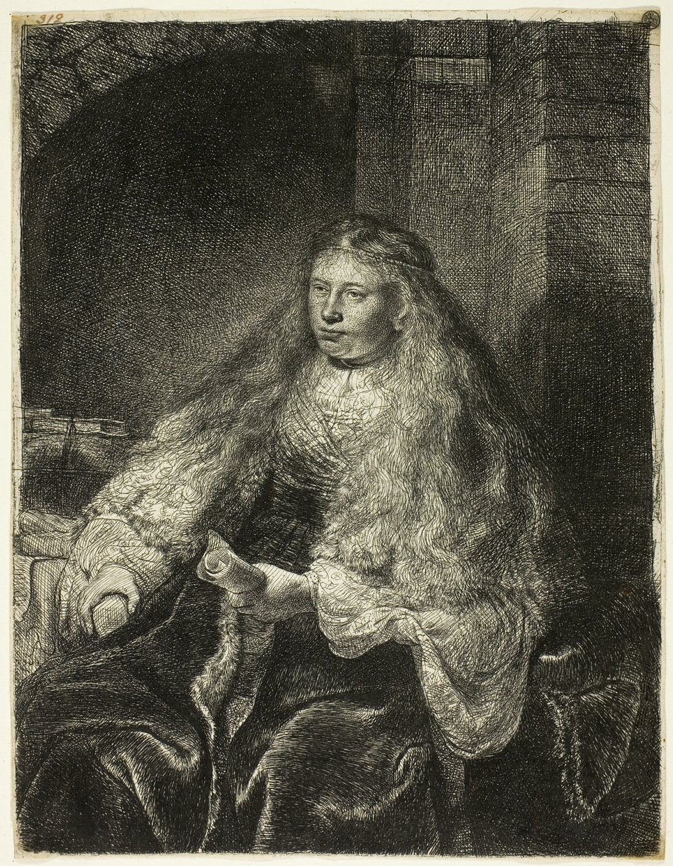 Die große jüdische Braut von Rembrandt van Rijn