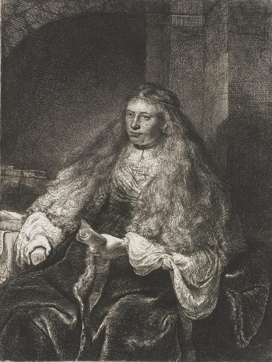 Die große jüdische Braut, 1635 von Rembrandt van Rijn