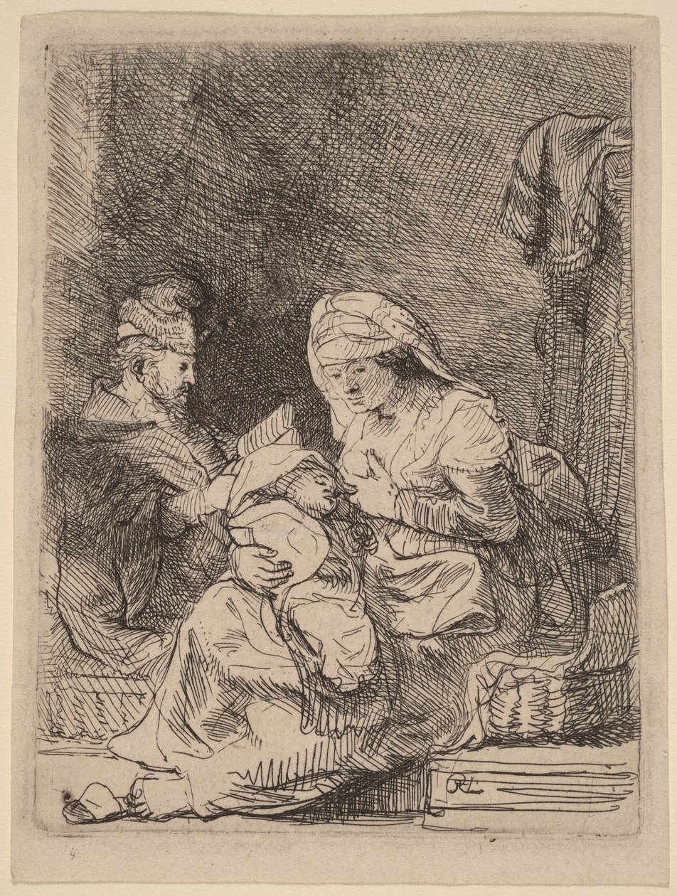 Die Heilige Familie von Rembrandt van Rijn