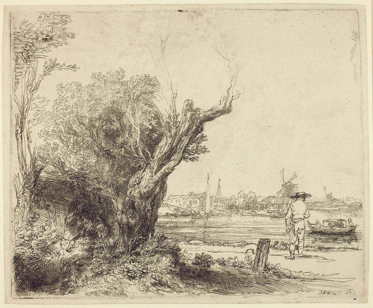 Der Omval, 1645 von Rembrandt van Rijn