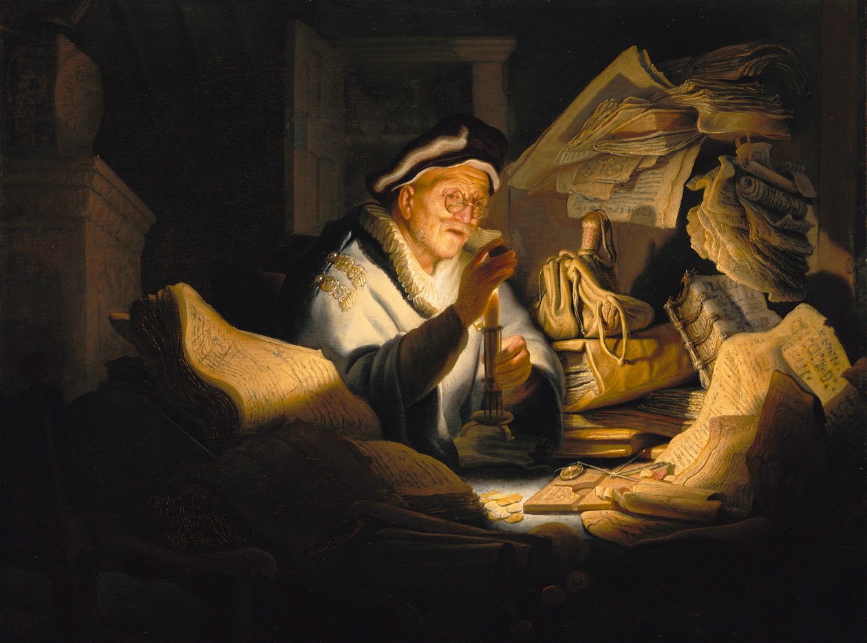 Das Gleichnis vom reichen Narren, 1627 von Rembrandt van Rijn