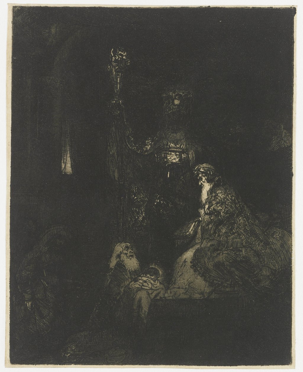 Die Darstellung im Tempel von Rembrandt van Rijn
