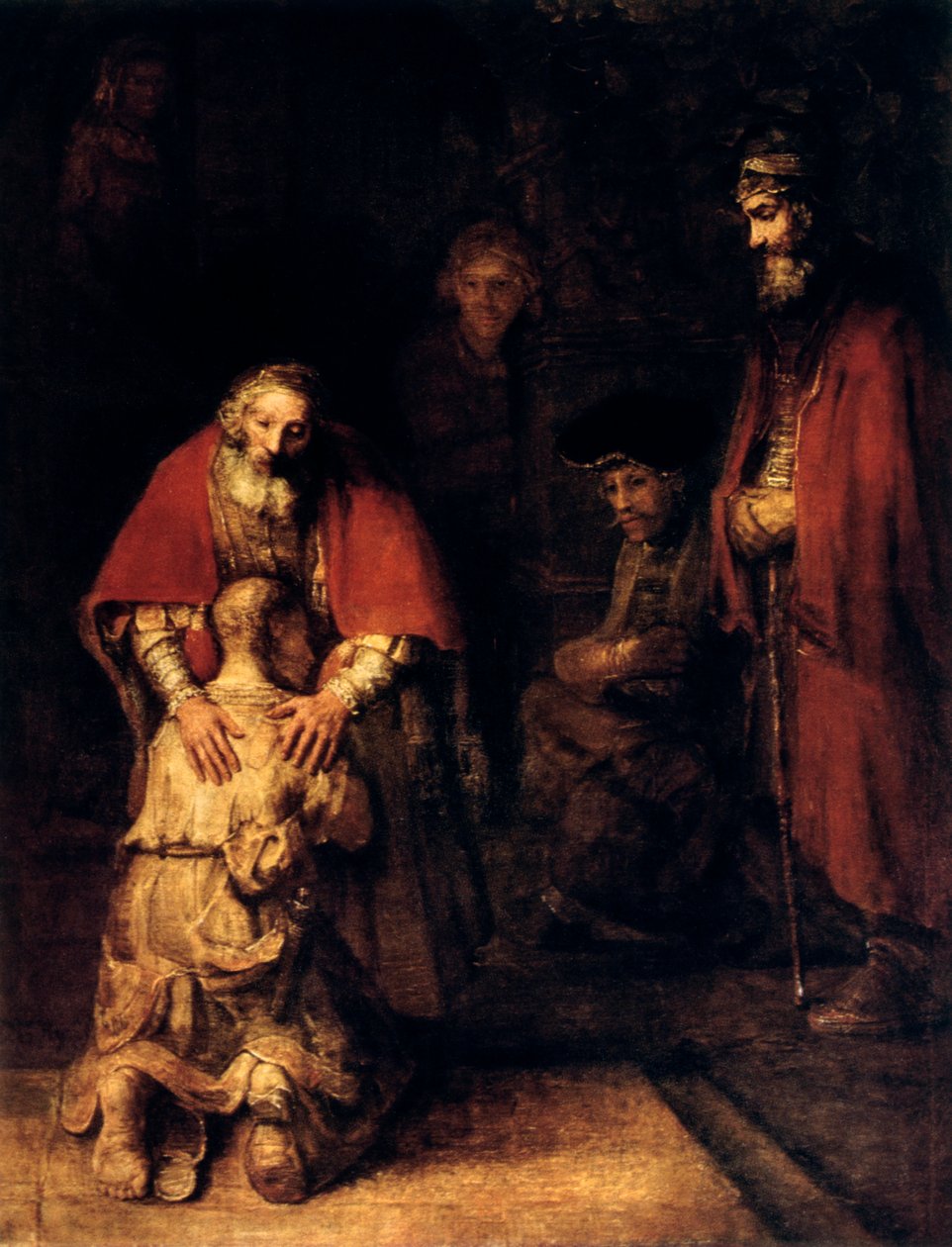 Die Rückkehr des verlorenen Sohnes, c1668 von Rembrandt van Rijn