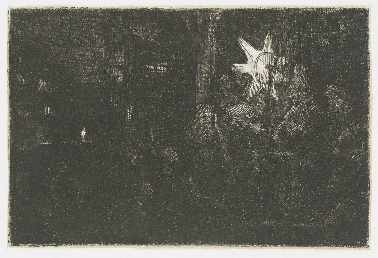 Der Stern der Könige: ein Nachtstück von Rembrandt van Rijn