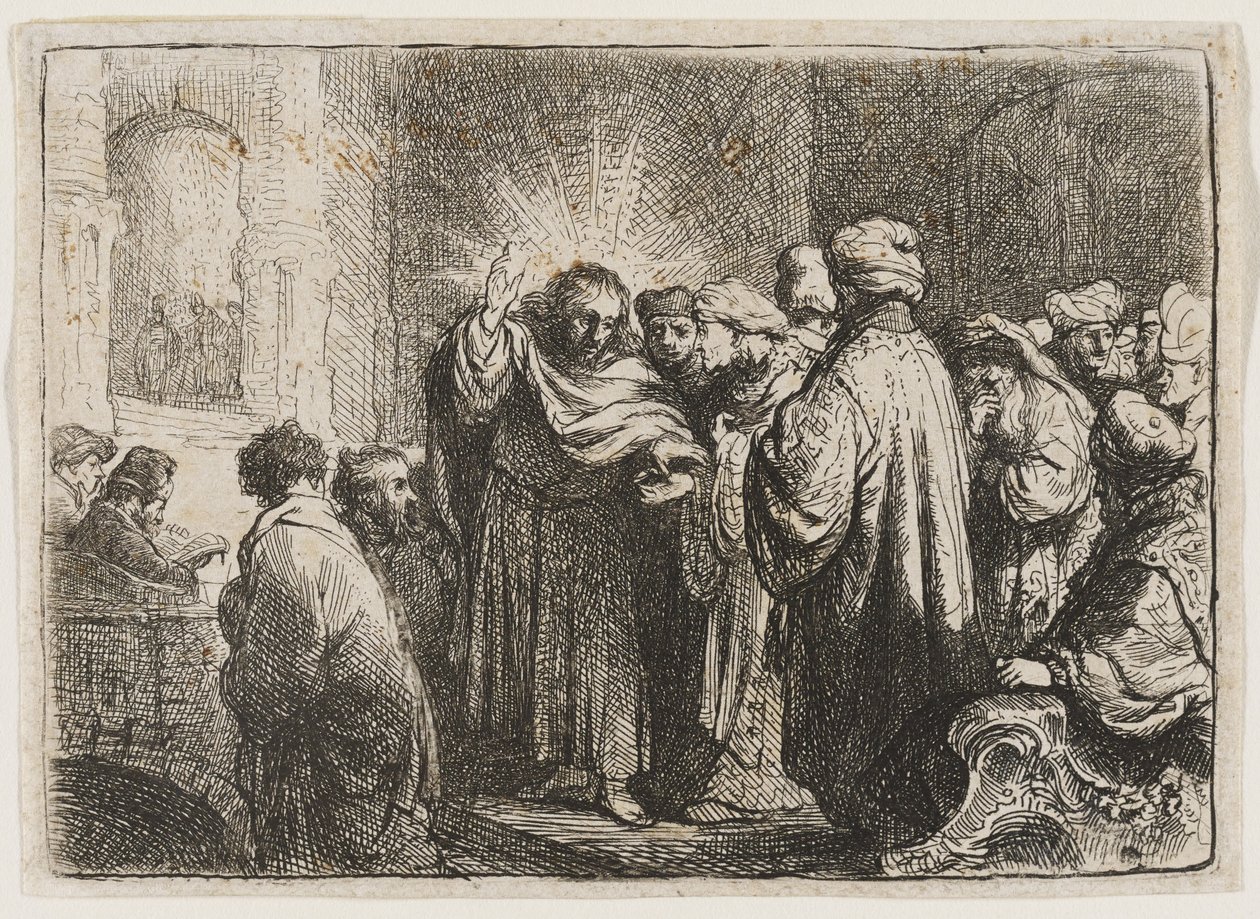 Das Zinsgroschen von Rembrandt van Rijn