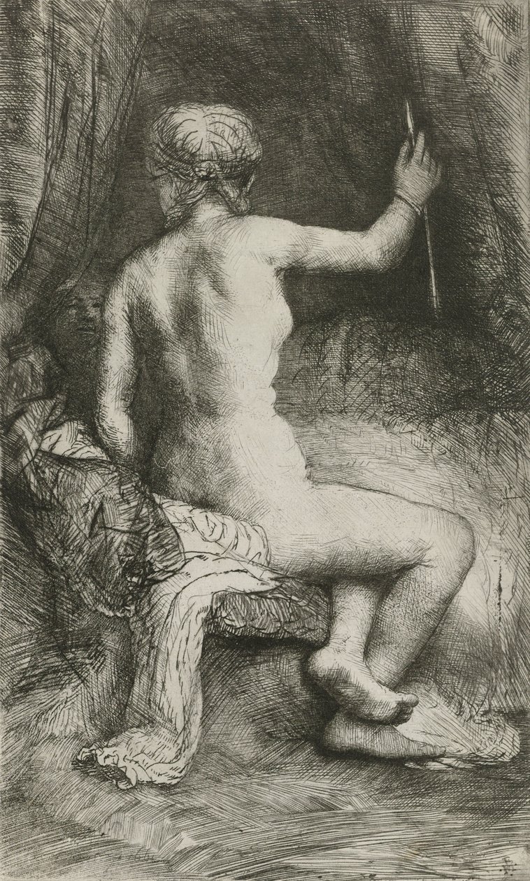 Die Frau mit dem Pfeil, 1661 von Rembrandt van Rijn