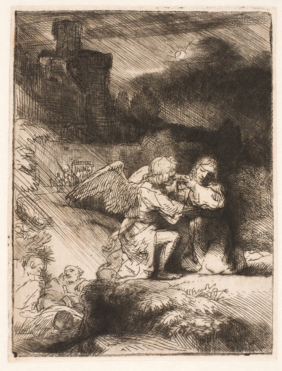 Die Agonie im Garten von Rembrandt van Rijn