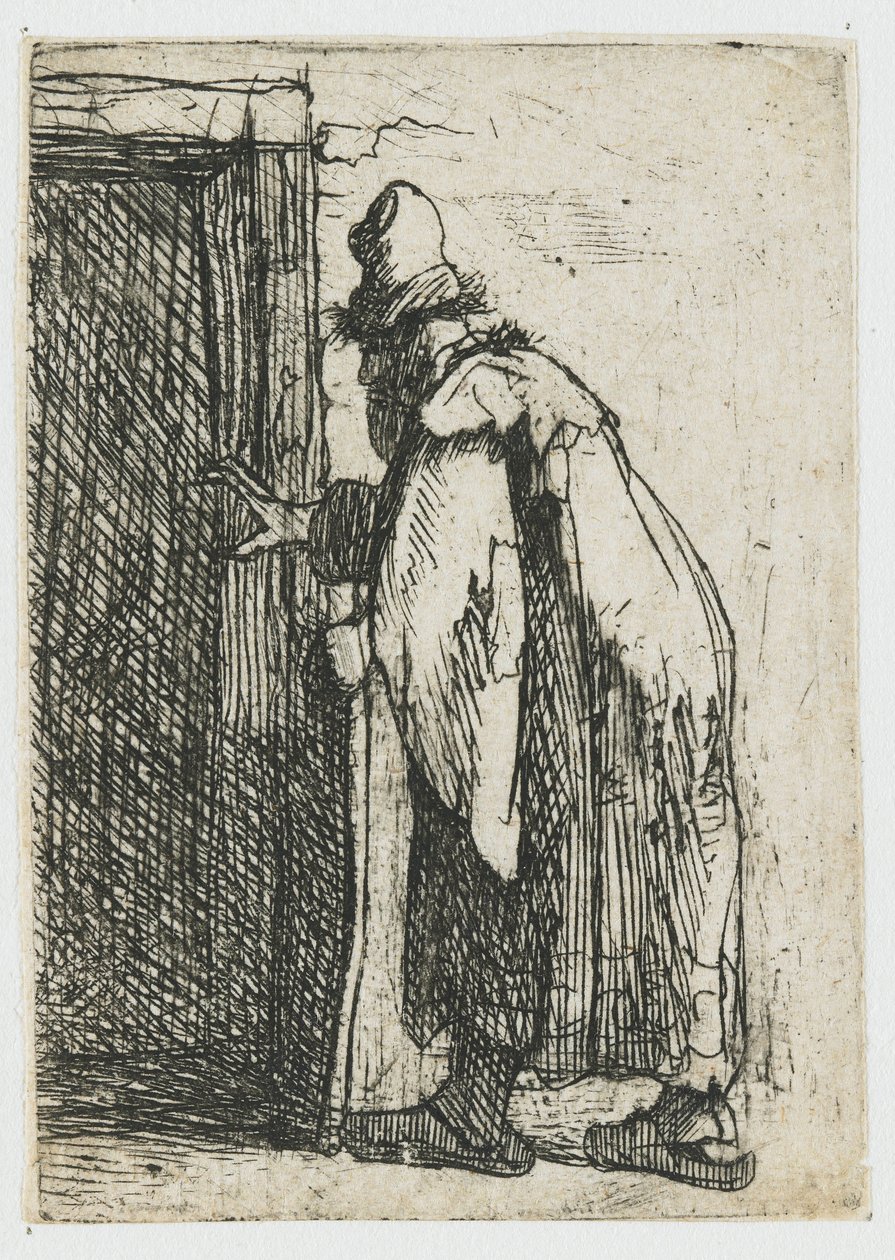 Die Blindheit des Tobit: eine Skizze von Rembrandt van Rijn