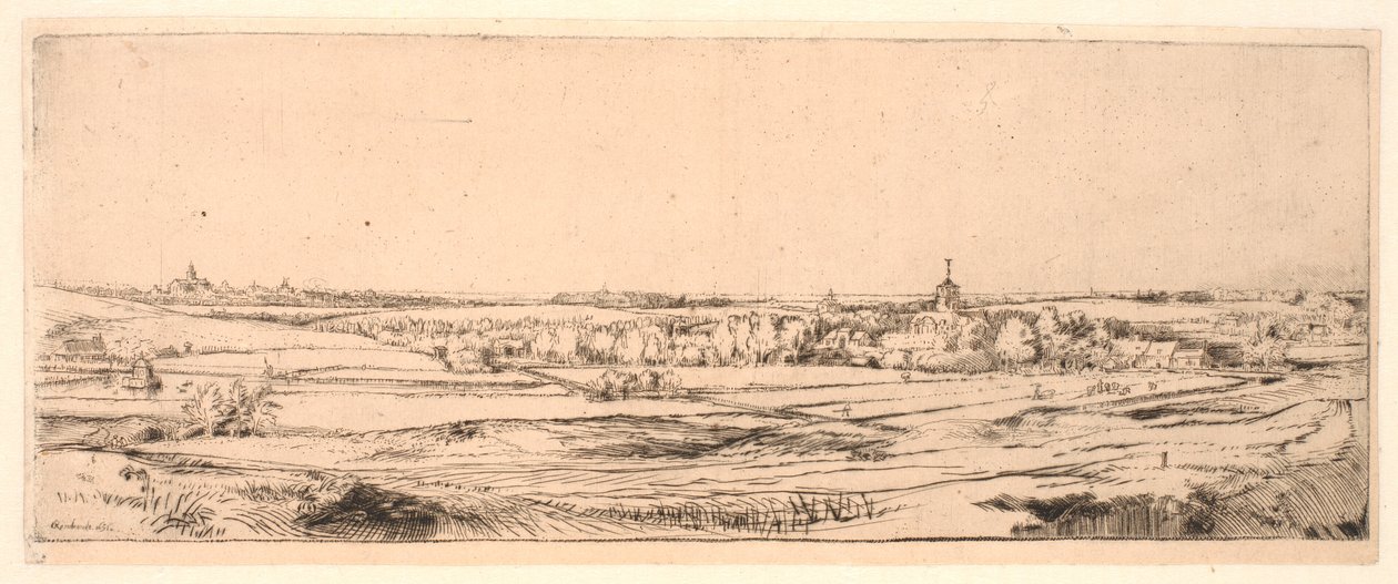 Das Feld des Goldwägers von Rembrandt van Rijn